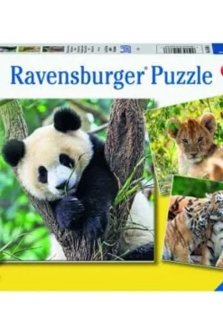 Ravensburger Panda/Løve/Tiger puslespill