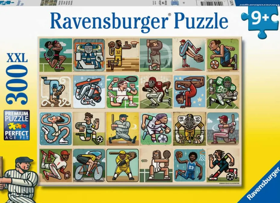 Ravensburger Puzzle Awesome Athletes puslespill