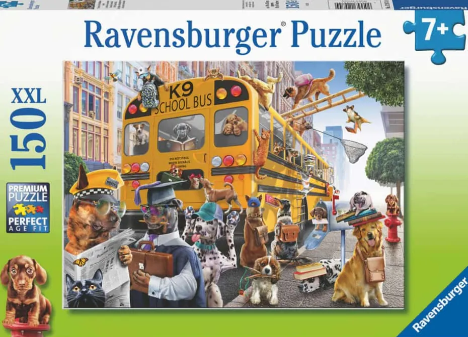 Ravensburger Puzzle Pet School Pals puslespill
