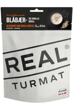 Real Turmat Blåbær og vaniljemüsli