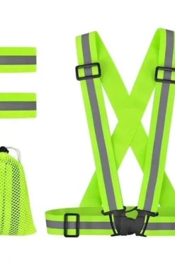 Reflekssele m/ armbånd og oppbevaringspose til barn og junior