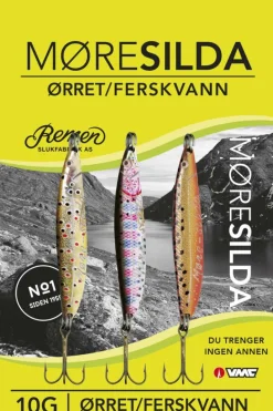 Remen Møresilda Ørret/Ferskvann sluksett 3 pk.
