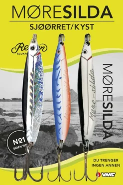 Remen Møresilda Sjøørret/Kyst sluksett 3 pk.