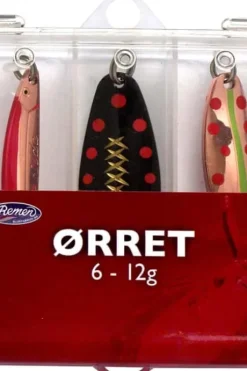 Remen Ørretboksen sluksett 6-12 g