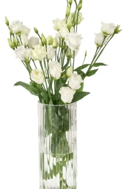 Rille glassvase