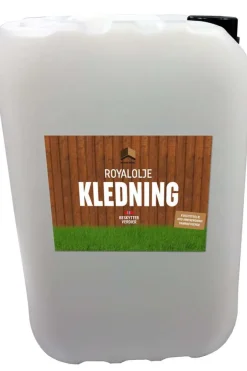 royalolje for kledning og takbord