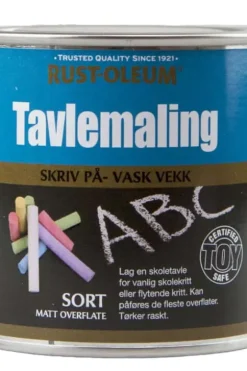 Rust-Oleum Interiør 01/helmatt tavlemaling