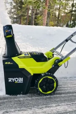 Ryobi Max Power RY36STX53B-180 snøfreser m/batteri
