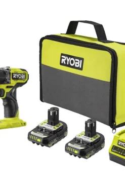 Ryobi ONE+ HP RDD18C1-2C20S Compact bor-/skrutrekker m/batteri