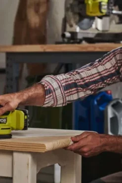 Ryobi ONE+ HP RROS18C-0 eksentersliper u/batteri