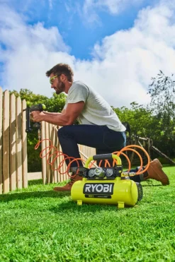 Ryobi ONE+ R18AC-0 luftkompressor u/batteri