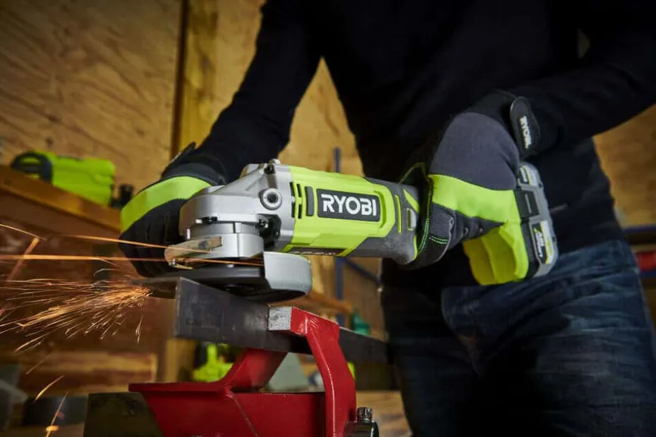 Ryobi ONE+ RAG18115-0 vinkelsliper u/batteri