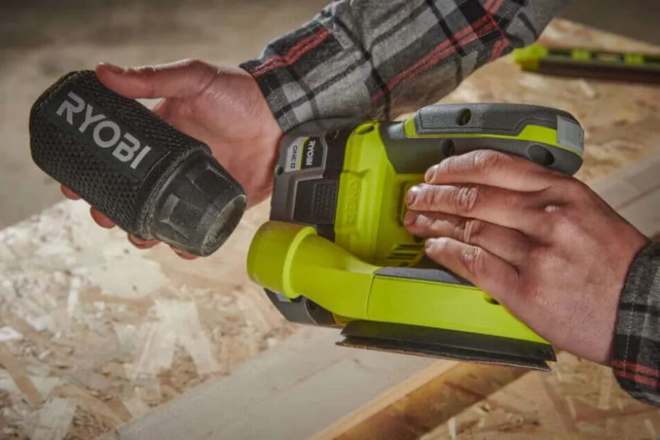 Ryobi ONE+™ R18ROSN-0 18V eksentersliper u/batteri