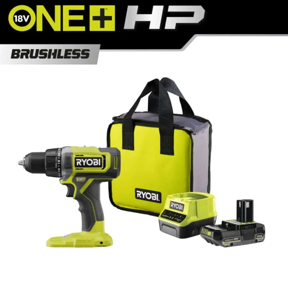 Ryobi RDD18-1C20S drill m/batteri