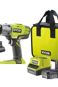 Ryobi R18IW3-120S muttertrekker m/batteri