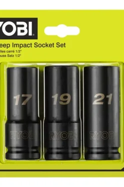Ryobi slaghylser 3 pk