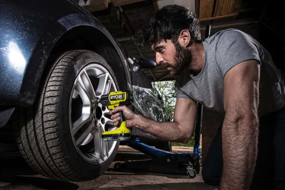 Ryobi ONE+ HP RIW18X-0 muttertrekker u/batteri