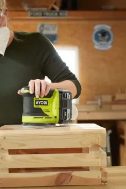 Ryobi ONE+ RROS18-0 eksentersliper u/batteri