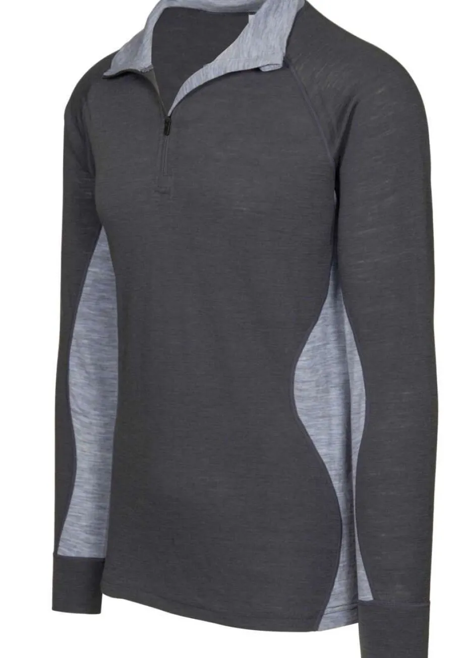 Safa 1/2 zip ulltrøye herre