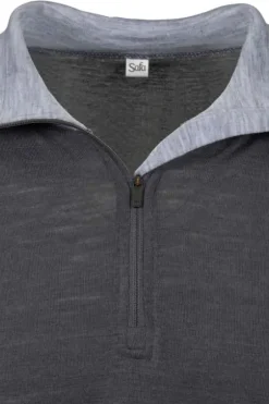 Safa 1/2 zip ulltrøye herre