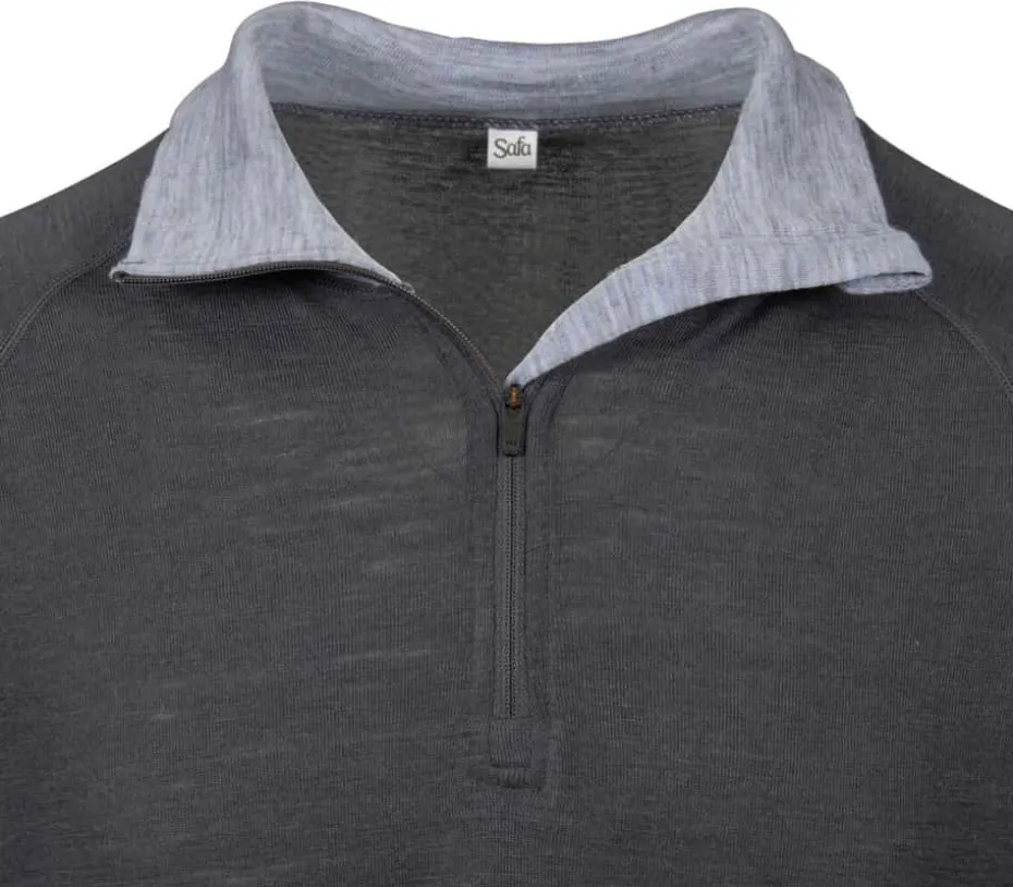 Safa 1/2 zip ulltrøye herre