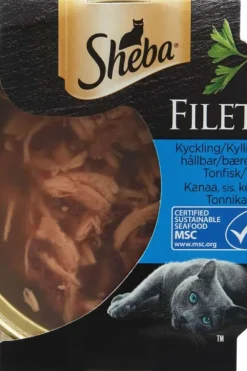 Sheba Filet Kylling/Tunfisk 60g