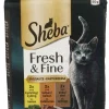 Sheba® Fresh & Fine Kylling/Kalkun/And 6x50g