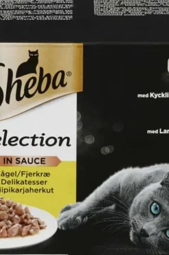 Sheba® Selection Fjærkre Delikatesser 8X85g