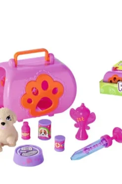 Simba Toys Valp i Bur med Tillbehør