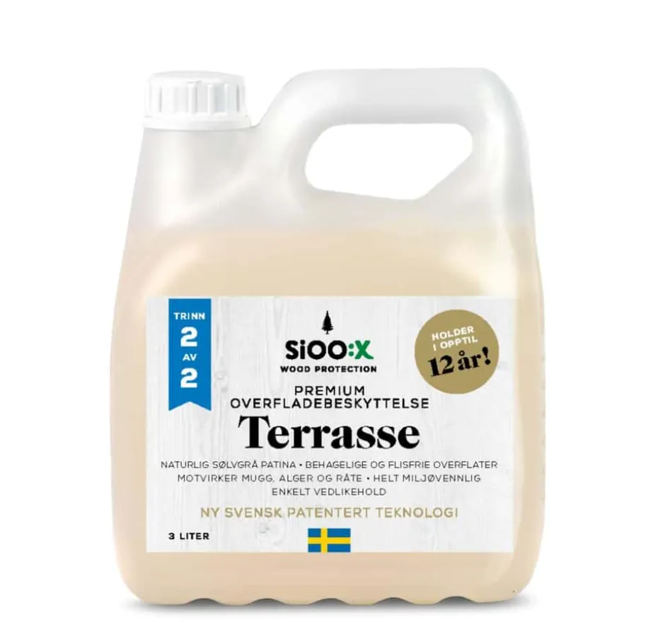 SiOO:X premium trebeskyttelse trinn 2 av 2