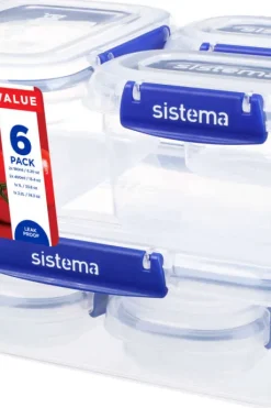 Sistema® Pack Klip It Plus 6 pk