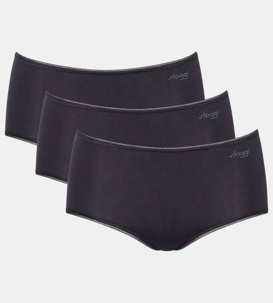 sloggi Pure Comfort H Midi truse 3PK