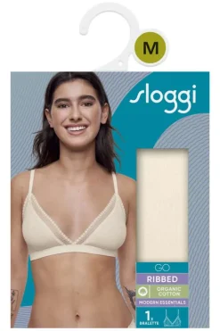 Sloggi Go Ribbed bralette dame