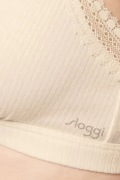 Sloggi Go Ribbed bralette dame