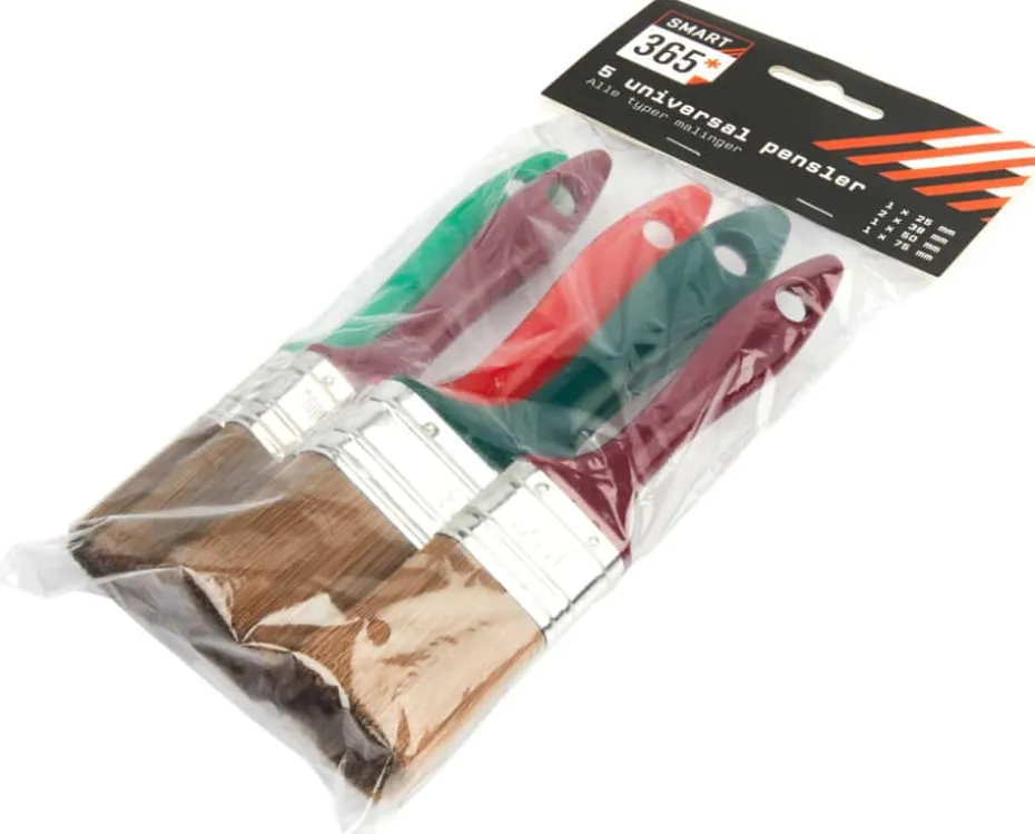 Smart 365* Universal penselsett 5-pk