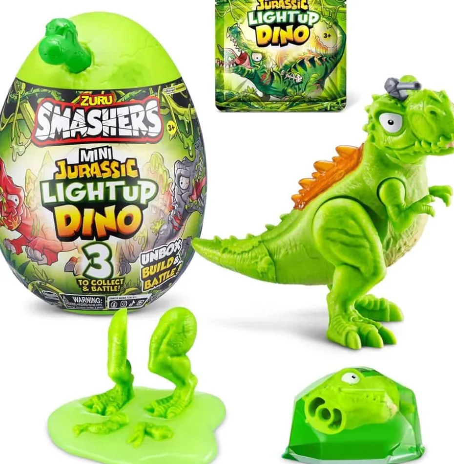Smashers Nano Jurassic Light-Up Dino S1 overraskelsesegg