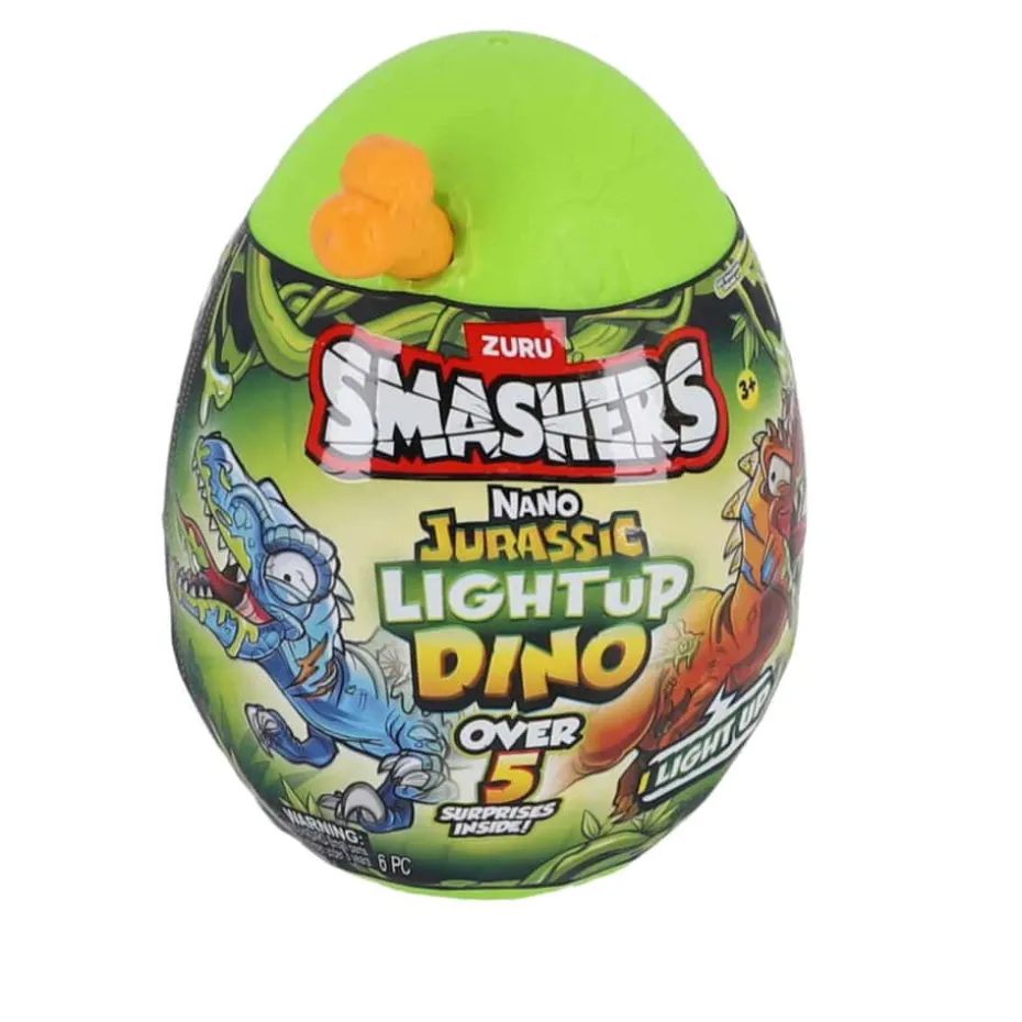 Smashers Nano Jurassic Light-Up Dino S1 overraskelsesegg