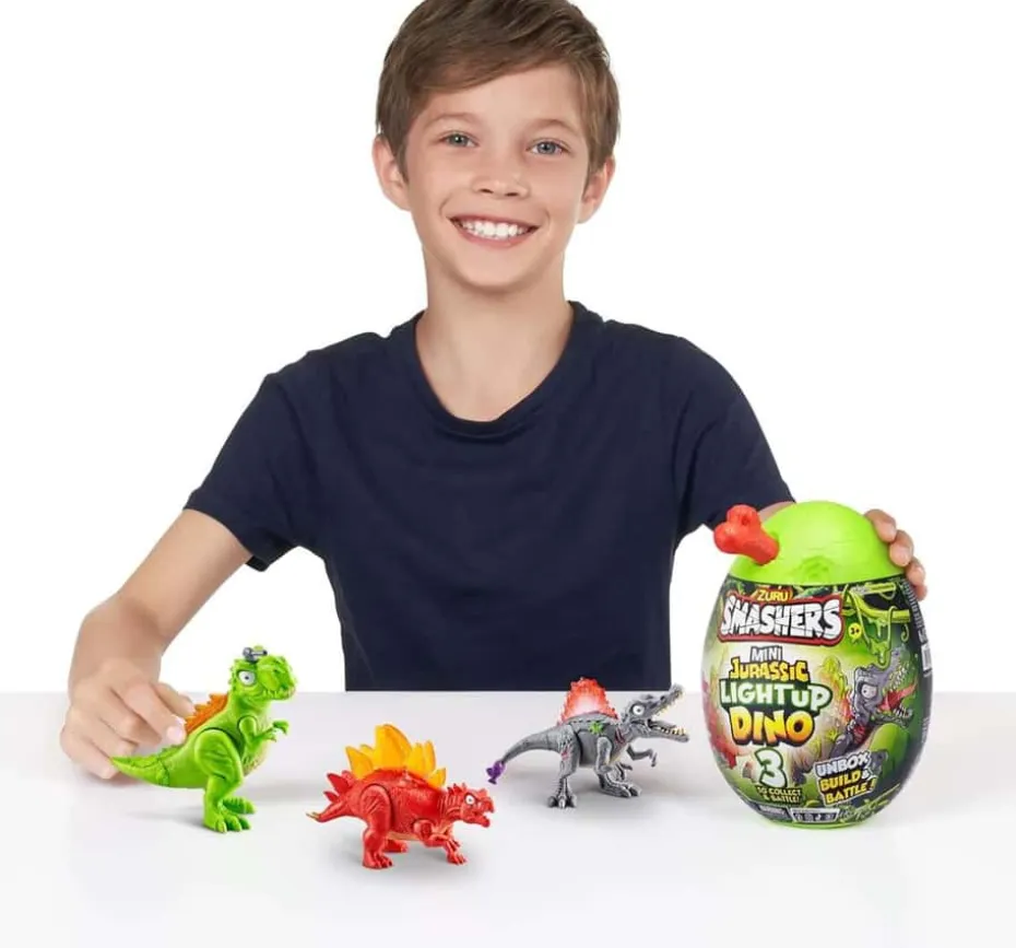 Smashers Nano Jurassic Light-Up Dino S1 overraskelsesegg