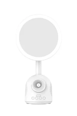 Sminkespeil med LED-lys og høyttaler W3039