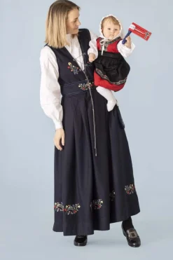 Småtroll Ida festdrakt baby