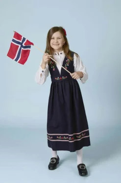 Småtroll Nelly festdrakt barn
