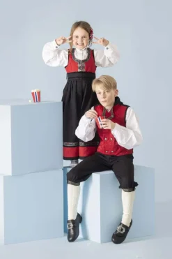 Småtroll Nils festdrakt barn
