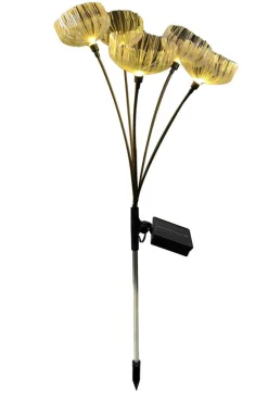 Solcelle Jellyfish LED lysspyd 5-pk