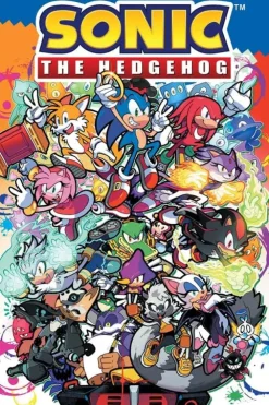 Sonic The Hedgehog (Sonic Comic Characters) plakat