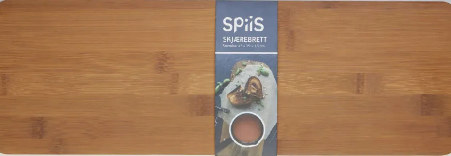 SPiiS skjærebrett i bambus
