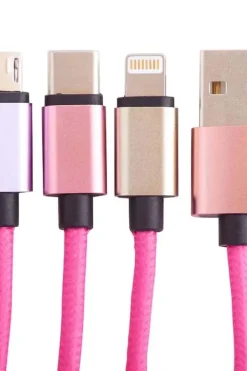 Squishmallows® 3-i-1 USB-C/Micro/Lightning ladekabel