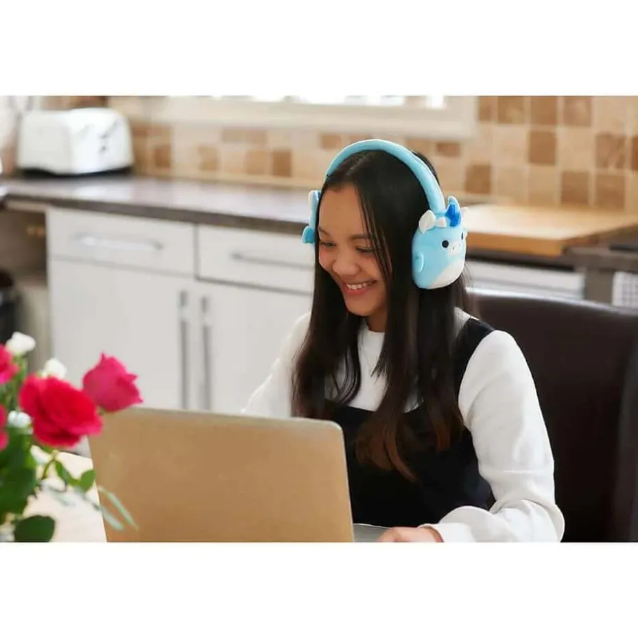 Squishmallows® Plush trådløse on-ear hodetelefoner