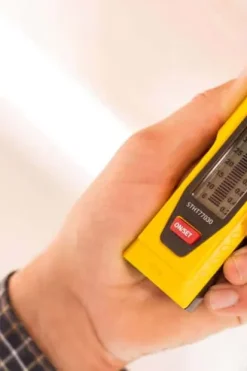 STANLEY Fuktmåler for tre og byggematerialer. LCD-skjerm.