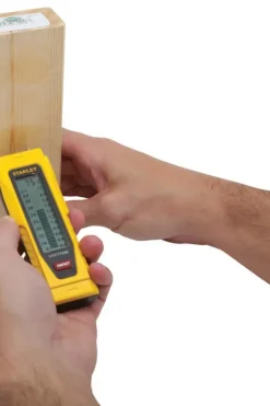 STANLEY Fuktmåler for tre og byggematerialer. LCD-skjerm.