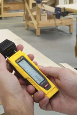 STANLEY Fuktmåler for tre og byggematerialer. LCD-skjerm.